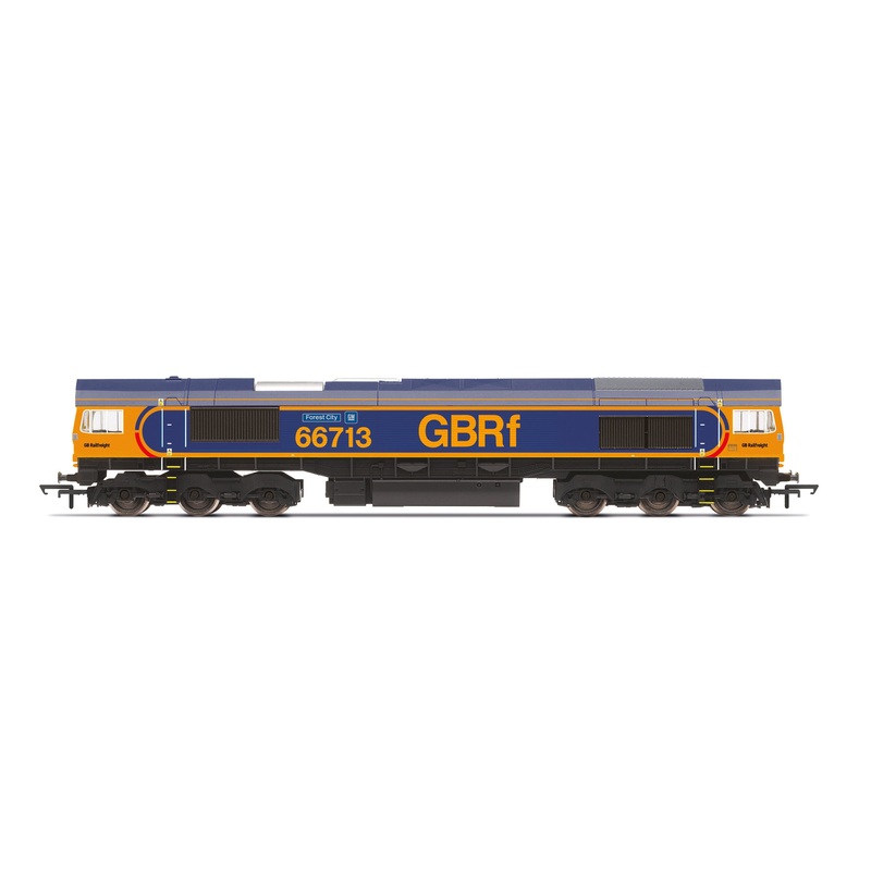 Hornby R30020 Diesel & Electric Locomotives GBRf  Class 66  Co-Co  66713  Forest City  - Era 11