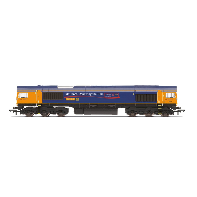 Hornby R30021 Diesel & Electric Locomotives GBRf  Class 66  Co-Co  66721  Harry Beck  - Era 11
