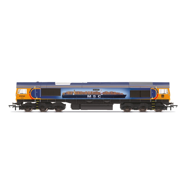 Hornby R30022 Diesel & Electric Locomotives GBRf  Class 66  Co-Co  66709  Sorrento  - Era 10