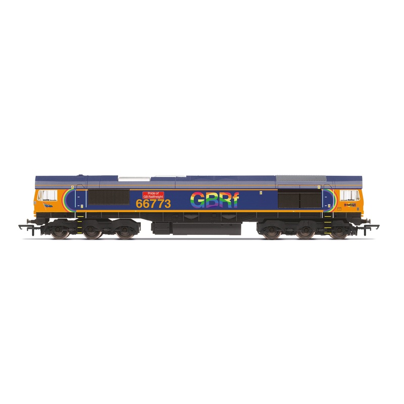Hornby R30023 Diesel & Electric Locomotives GBRf  Class 66  Co-Co  66773  Pride of GB Railfreight  - Era 11