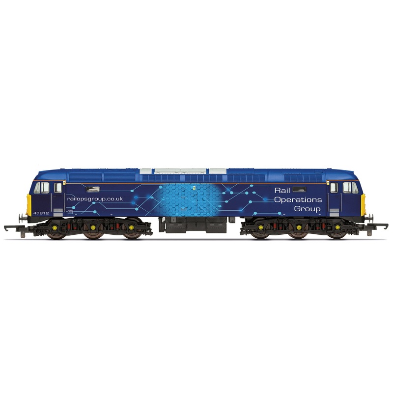 Hornby R30046 Railroad Diesel Locomotives ROG  Class 47  Co-Co  47812 - Era 11