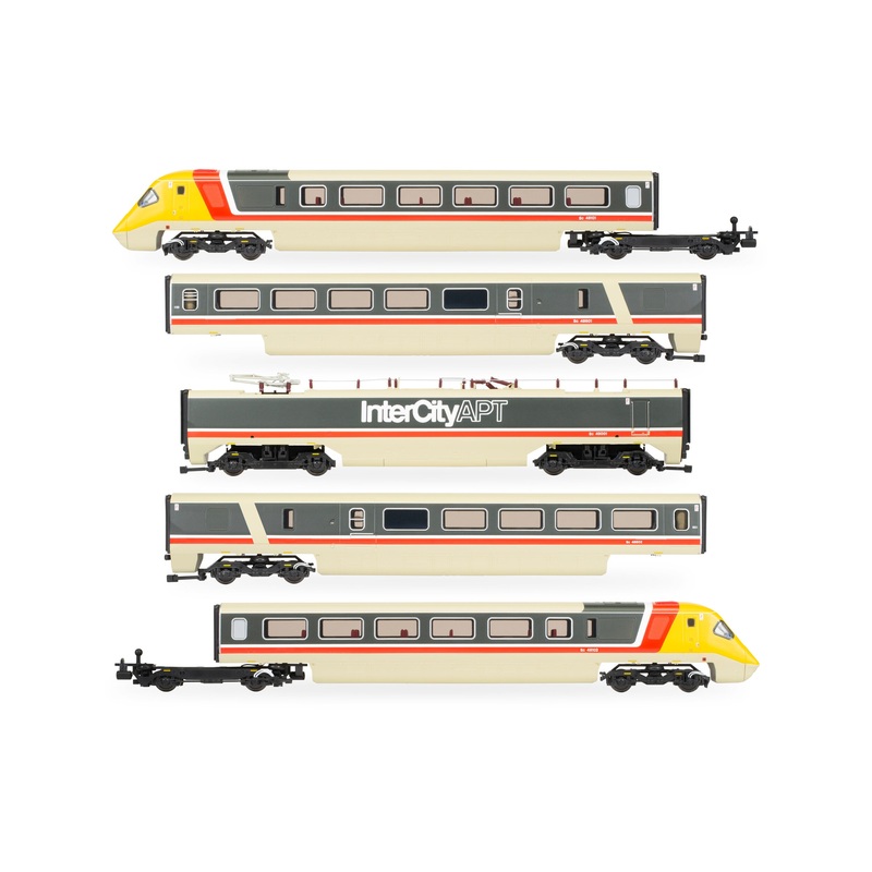 Hornby R30104 BR, Class 370 Advanced Passenger Train, Sets 370001 and 370002, 5-car Pack - Era 7