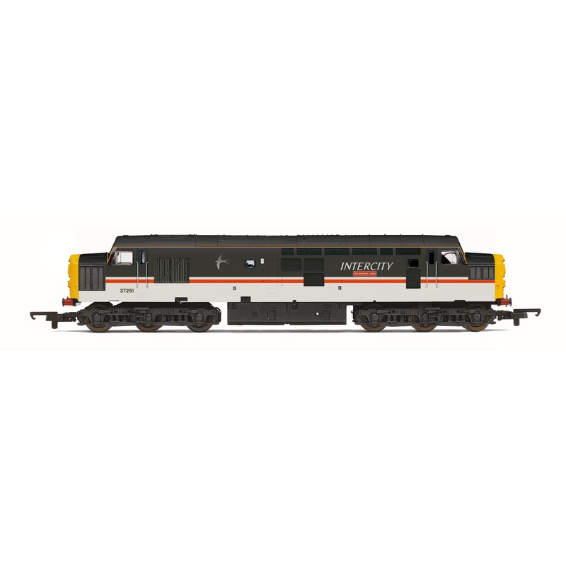 HORNBY  R30180 RailRoad Plus BR InterCity, Class 37, Co-Co, 37251 'The Northern Lights' - Era 8
