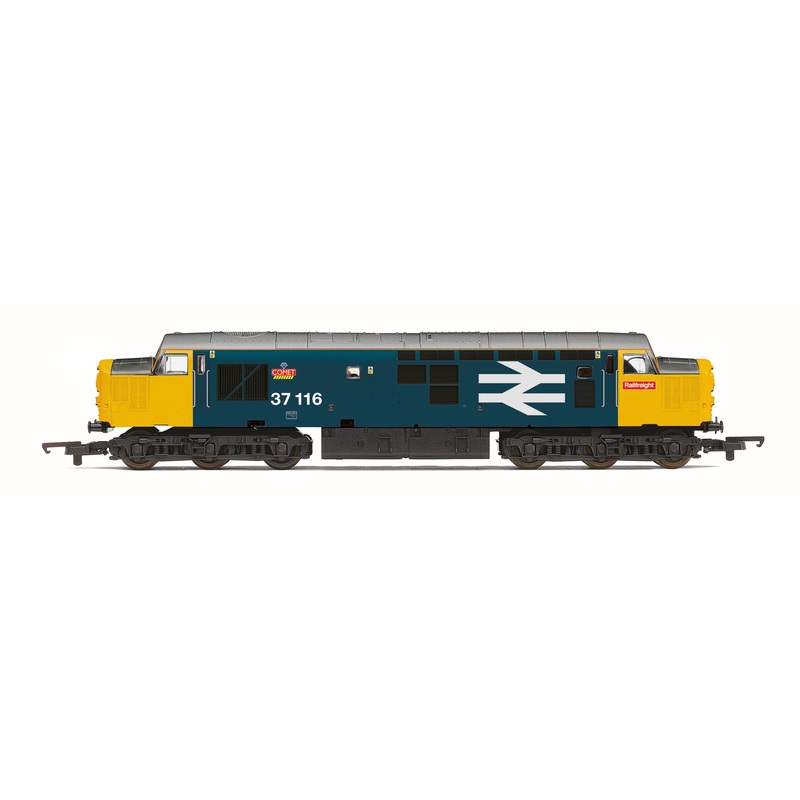 HORNBY  R30185 RailRoad Plus BR, Class 37, Co-Co, 37116 'Comet'- Era 8