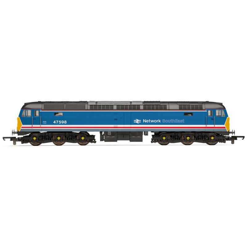 Hornby R30187 RailRoad Plus NSE, Class 47, Co-Co, 47598 - Era 9