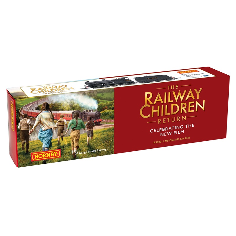 HORNBY R30221 LMS CLASS 4F NO.3924 THE RAILWAY CHILDREN RETURN