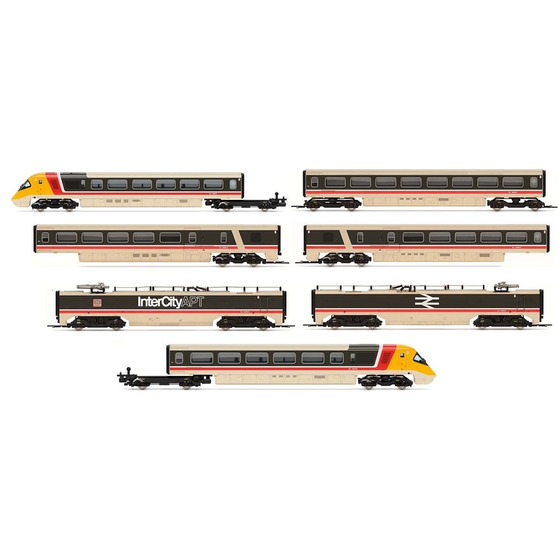 Hornby  R30229 BR, Class 370 Advanced Passenger Train, Sets 370003 and 370004, 7 Car Train Pack - Era 7