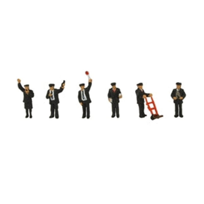 GRAHAM FARISH 379-303 STATION STAFF  N SCALE FIGURES