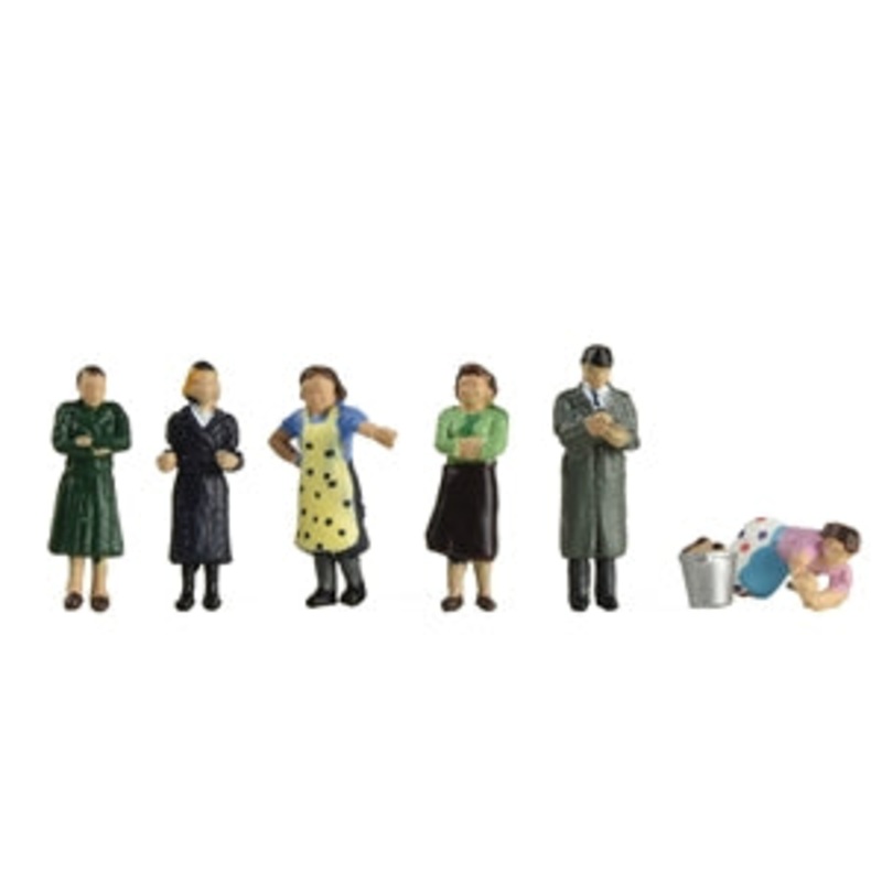 GRAHAM FARISH 379-319 Suburban Street Scene  N SCALE FIGURES