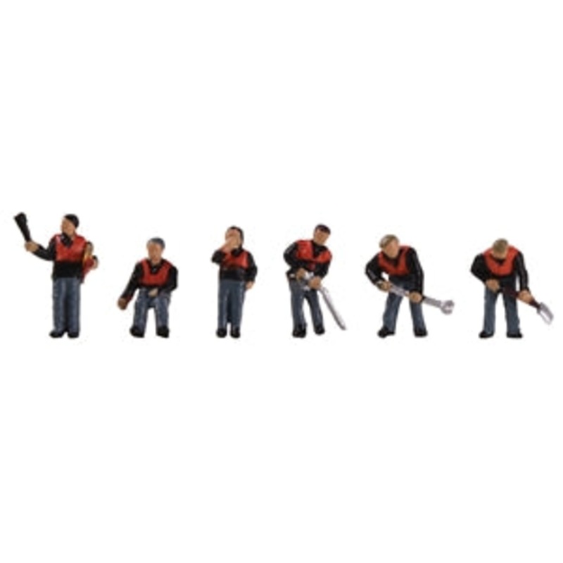 GRAHAM FARISH 379-330  1960/70 LINESIDE WORKERS N SCALE FIGURES