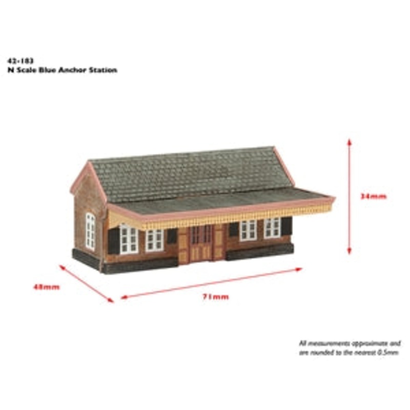 GRAHAM FARISH 42-183 BLUE ANCHOR STATION