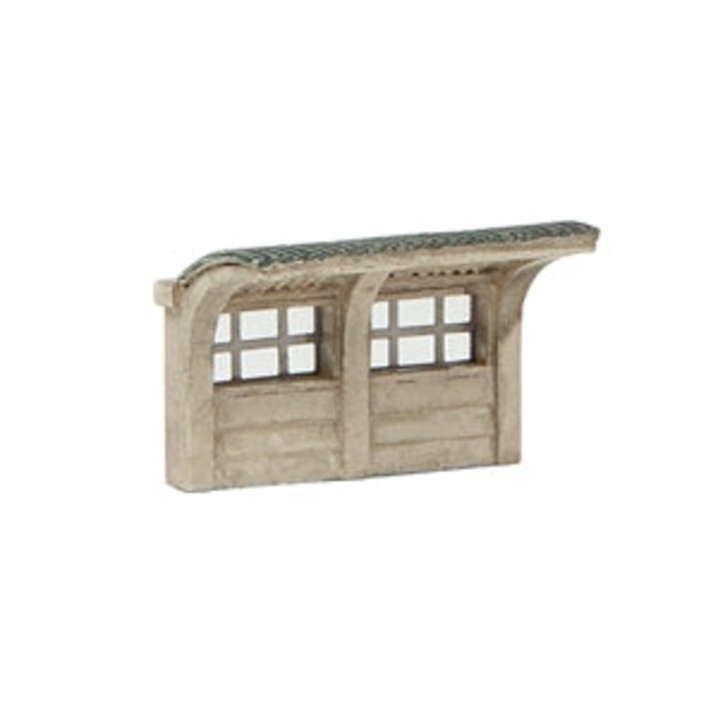 GRAHAM FARISH 42-593 CONCRETE BUS SHELTER N GAUGE