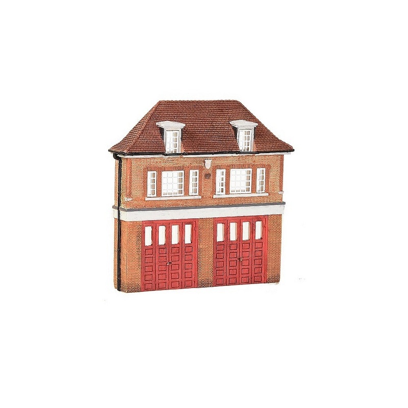 GRAHAM FARISH SCENECRAFT 42-240 LOW RELIEF FIRE STATION