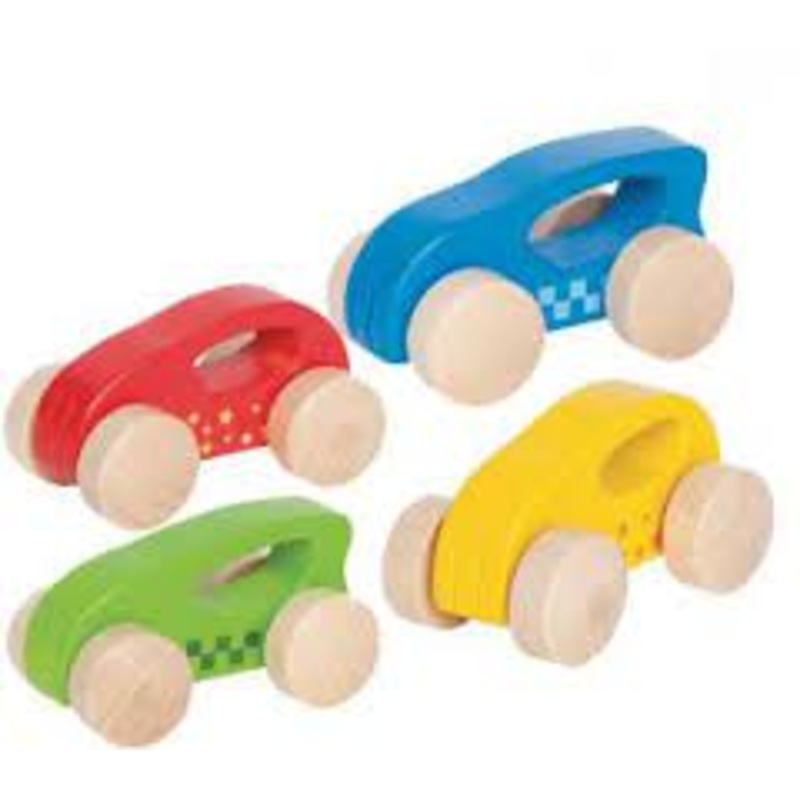 HAPE E0057 LITTLE AUTO WOODEN CAR