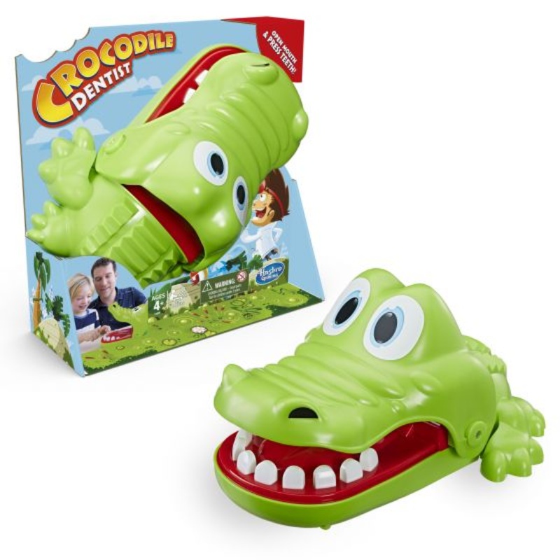 HASBRO E4898 CROCODILE DENTIST FAMILY GAME