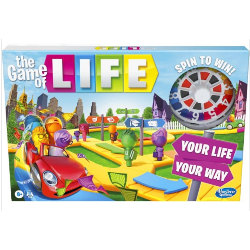 HASBRO F0800 THE GAME OF LIFE CLASSIC