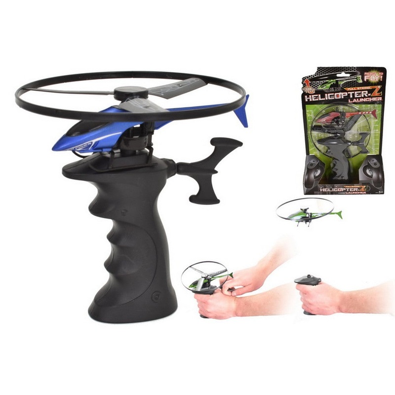 HELICOPTER-Z LAUNCHER TY4154 ASSORTED COLOURS