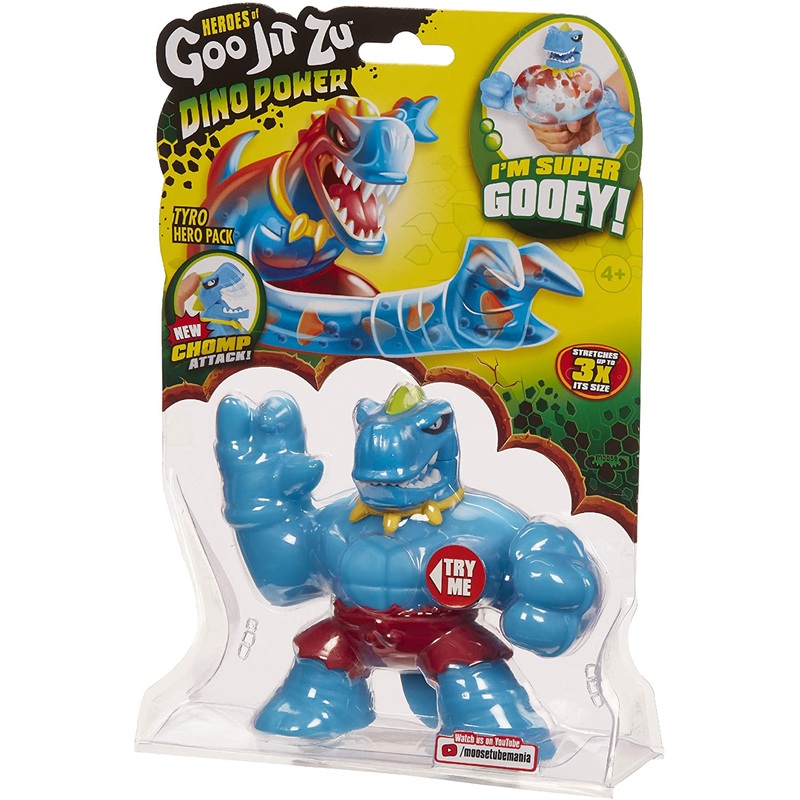 HEROES OF GOO JIT ZU 41090 DINO POWER TYRO THE TREX