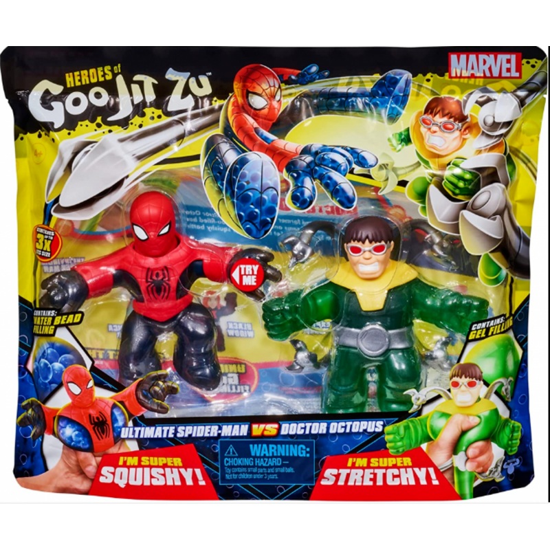 HEROES OF GOO JIT ZU 41378 MARVEL ULTIMATE SPIDERMAN VS DOCTOR OCTOPUS