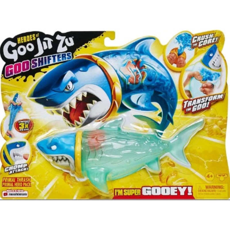 HEROES OF GOO JIT ZU 41405 GOO SHIFTERS PRIMAL THRASH SHARK