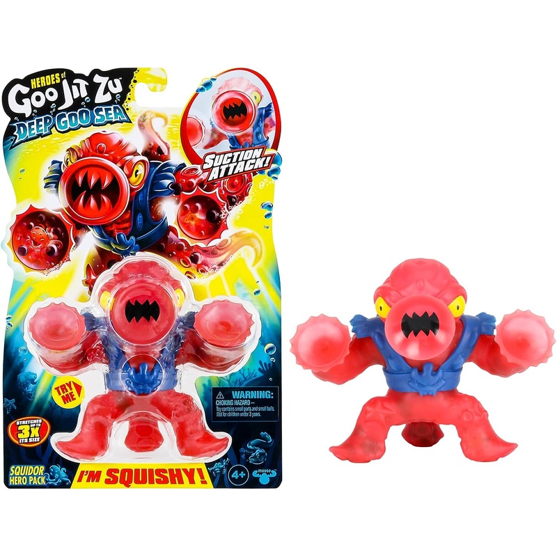 HEROES OF GOO JIT ZU 42566 DEEP GOO SEA SQUIDOR HERO PACK