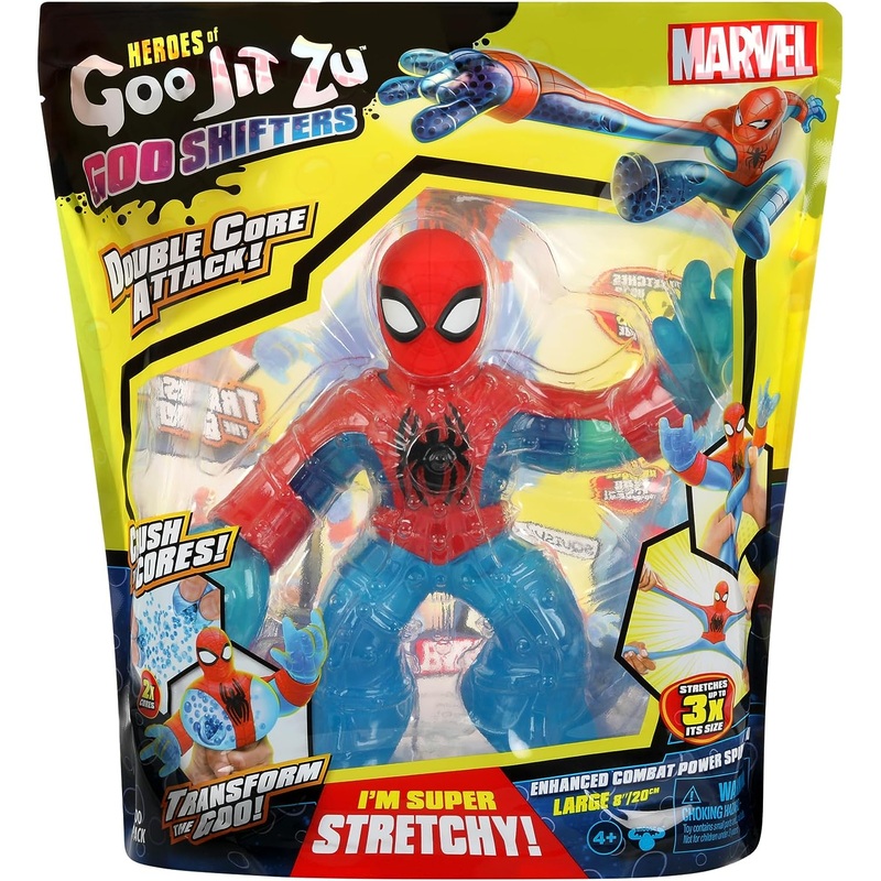 HEROES OF GOO JIT ZU 42626 MARVEL SPIDERMAN SUPAGOO FIGURE