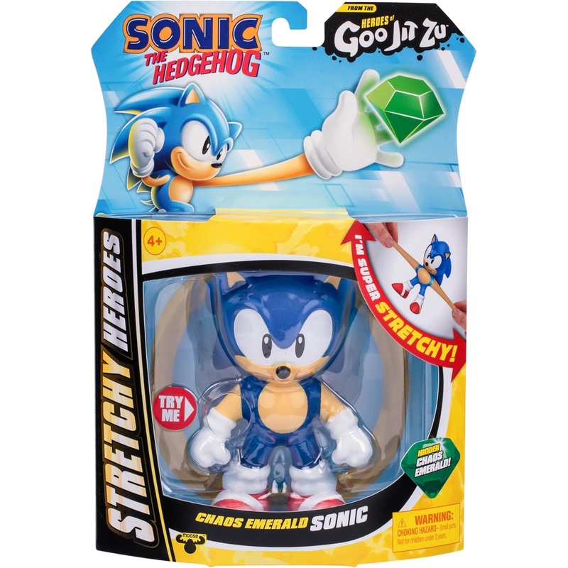 HEROES OF GOO JIT ZU 43049 SONIC THE HEDGEHOG CHAOS EMERALD SONIC