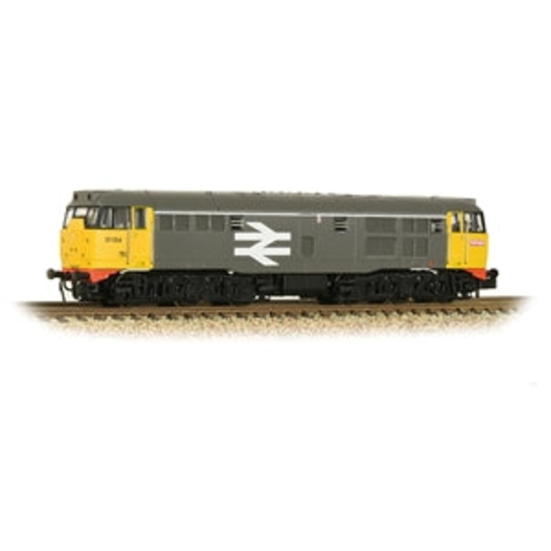 GRAHAM FARISH 371-135 CLASS 31/1 31154 BR RAIL FREIGHT GREY LARGE LOGO