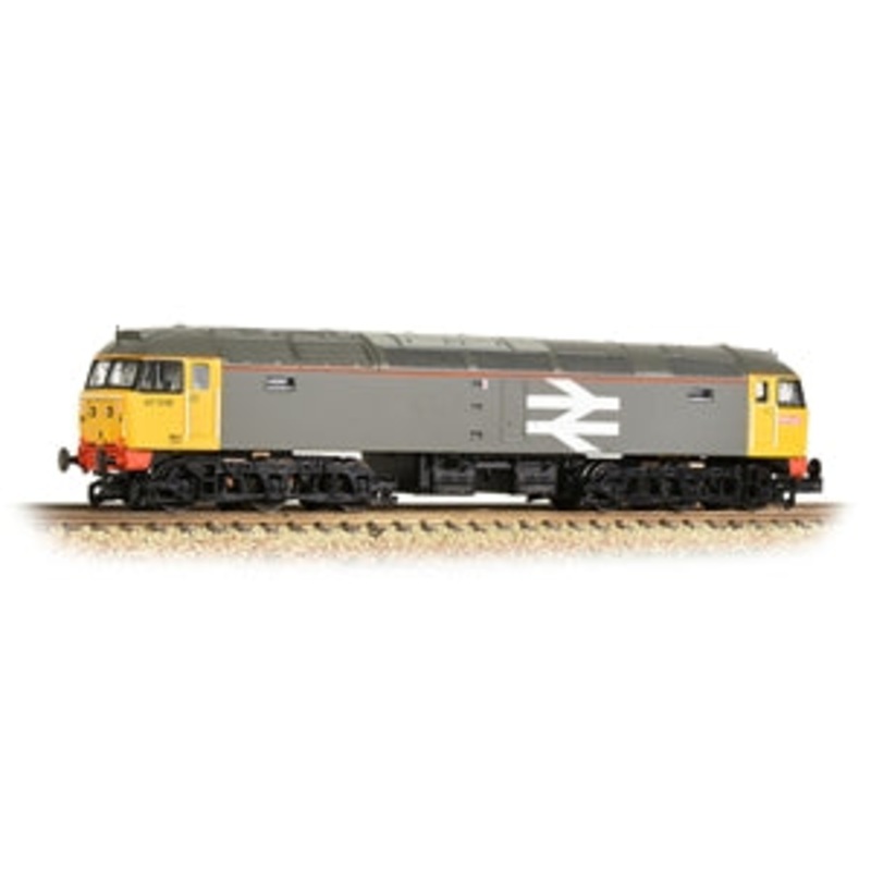 GRAHAM FARISH 371-249 CLASS 47/0 47018 BR RAILFREIGHT GREY LARGE LOGO