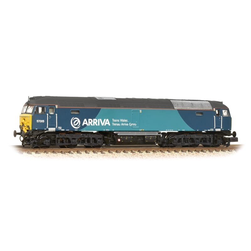 GRAHAM FARISH 371-659 CLASS 57/3 57315 ARRIVA TRAINS WALES TRENAU ARRIVA CYMRU