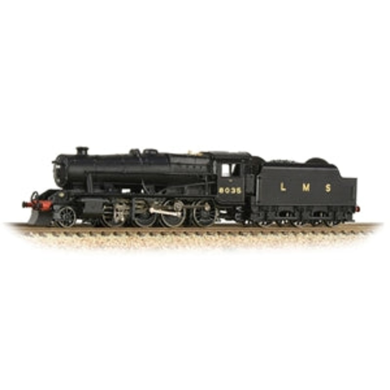 GRAHAM FARISH 372-161 LMS STAINIER CLASS 8F 8035 LMS BLACK