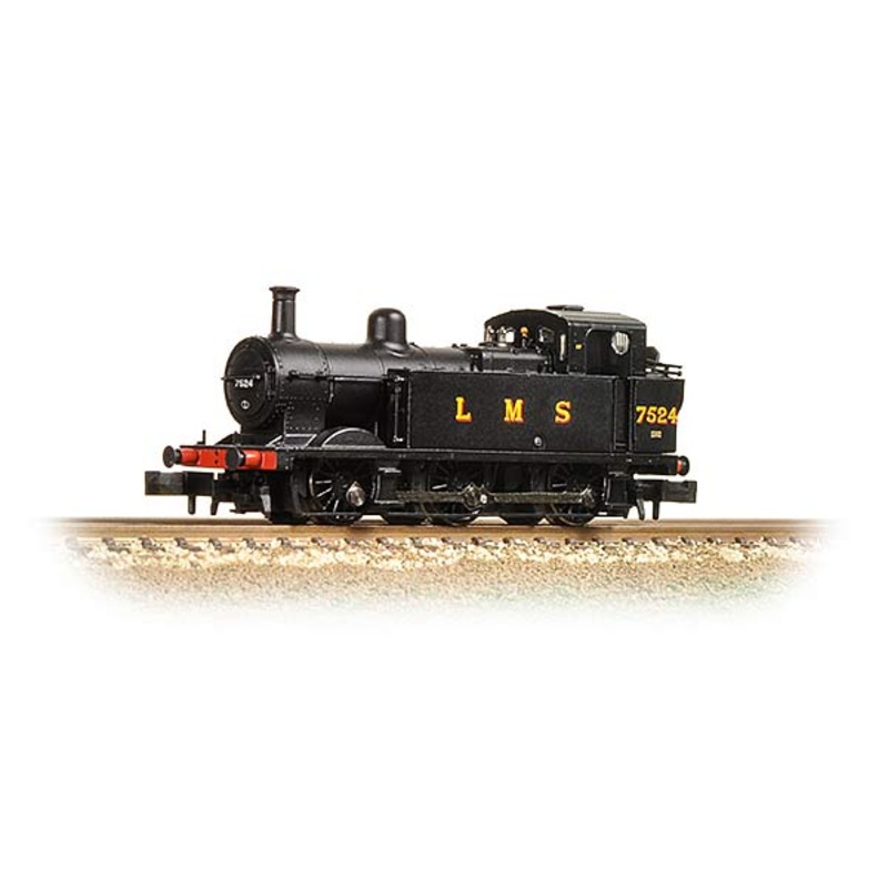 GRAHAM FARISH 372-210A  CLASS 3F JINTY 7309 LMS BLACK   N GAUGE