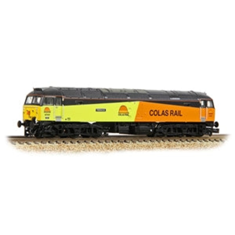 GRAHAM FARISH 372-261 Class 47/7 47727 'Rebecca' Colas Rail N GAUGE LOCO