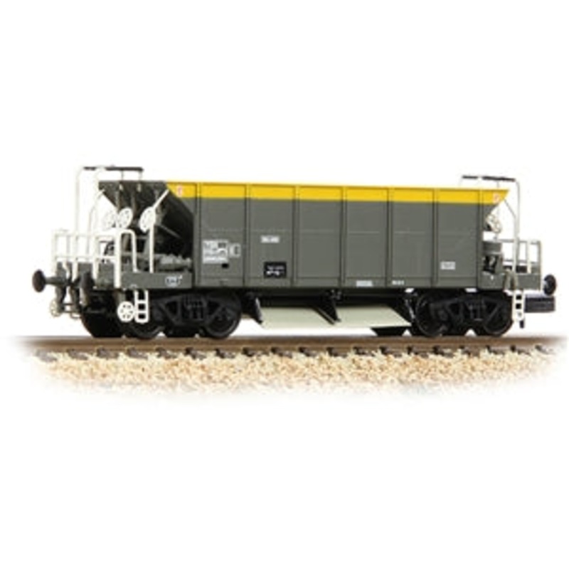 GRAHAM FARISH 373-001B BR YGH 'Sea-Lion' Bogie Hopper Wagon BR Engineers Grey & Yellow  N GAUGE
