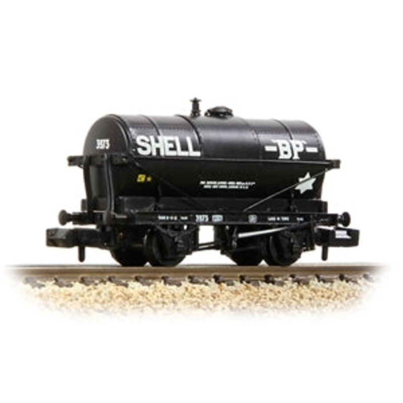 GRAHAM FARISH 373-660  14T Tank Wagon 'Shell/BP' Black