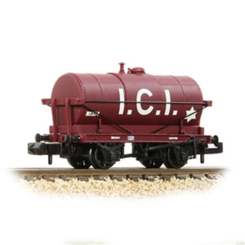 GRAHAM FARISH 373-682A  14T Tank Wagon 'ICI' Maroon