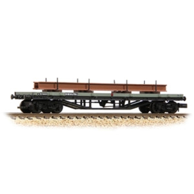GRAHAM FARISH 373-926E 30T 'Bogie Bolster C' Bogie Bolster BR Grey [WL]  N GAUGE