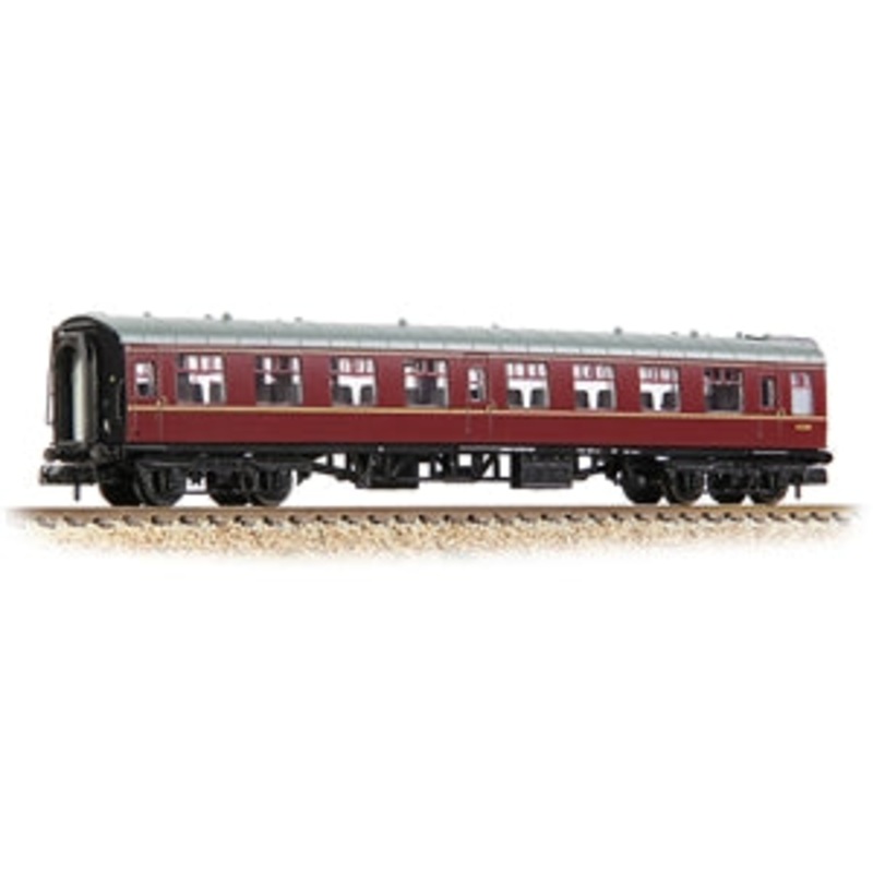 GRAHAM FARISH 374-012F  BR Mk1 TSO Tourist Second Open BR Maroon N GAUGE