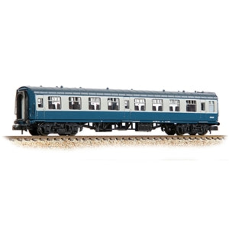 GRAHAM FARISH 374-013F  BR Mk1 TSO Tourist Second Open BR Blue & Grey  N GAUGE