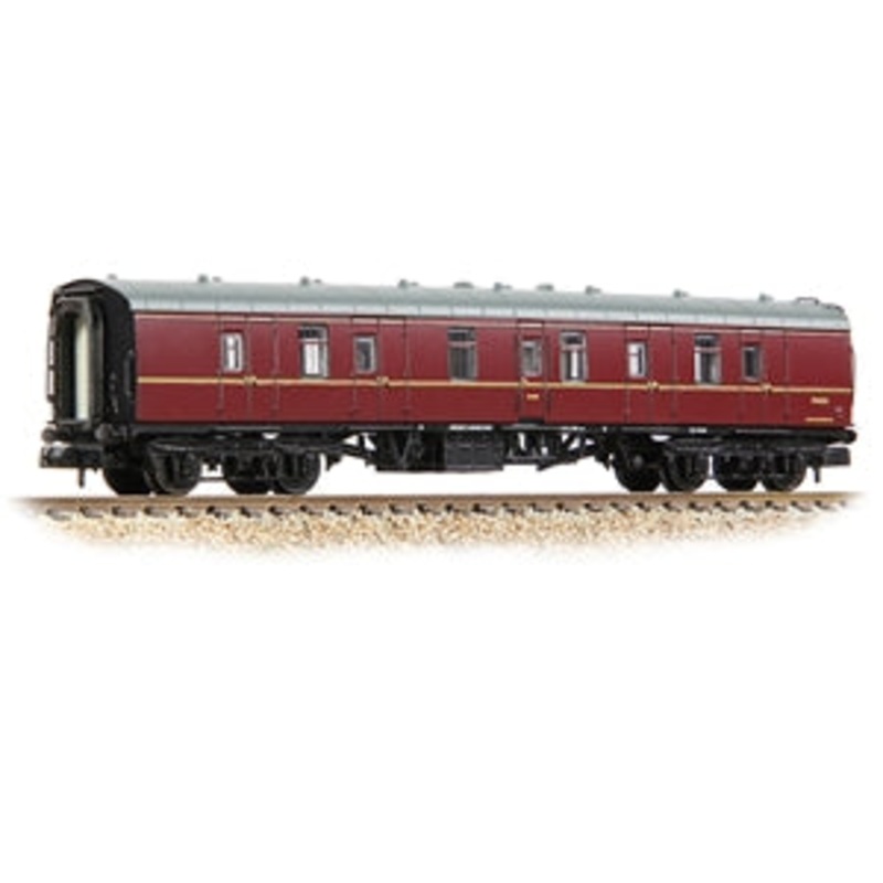 GRAHAM FARISH 374-036C BR Mk1 BG Brake Gangwayed BR Maroon  N GAUGE