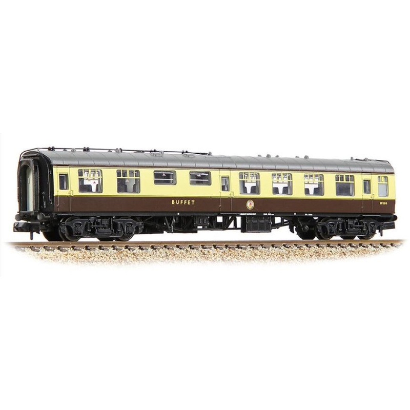 GRAHAM FARISH 374-109AGraham Farish N gauge Mk1 RMB Restaurant Miniature Buffet BR (WR) Chocolate and Cream (374109A) N GAUGE
