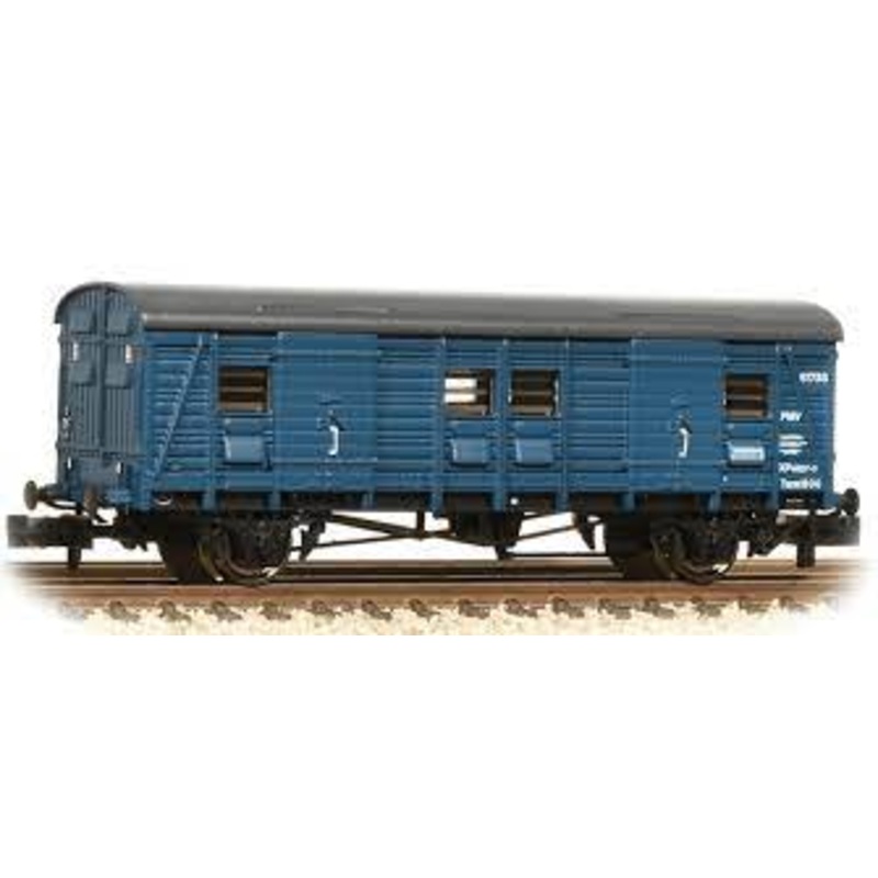 GRAHAM FARISH 374-417 EX SOUTHERN CCT COVERED CARRIAGE TRUCK BR BLUE