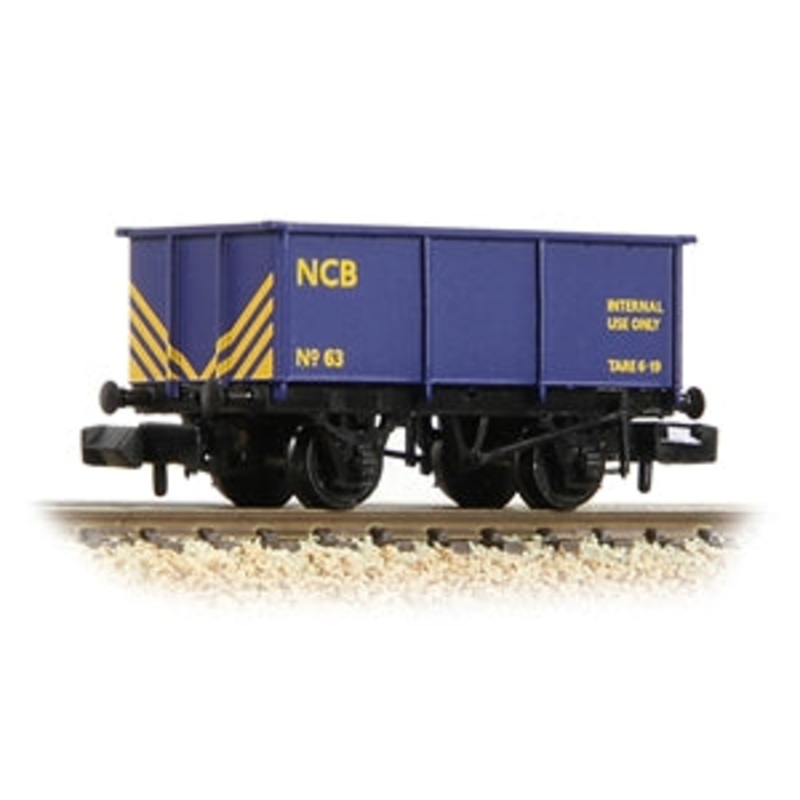 GRAHAM FARISH 377-282 BR 27T Steel Tippler Wagon NCB Blue N GAUGE