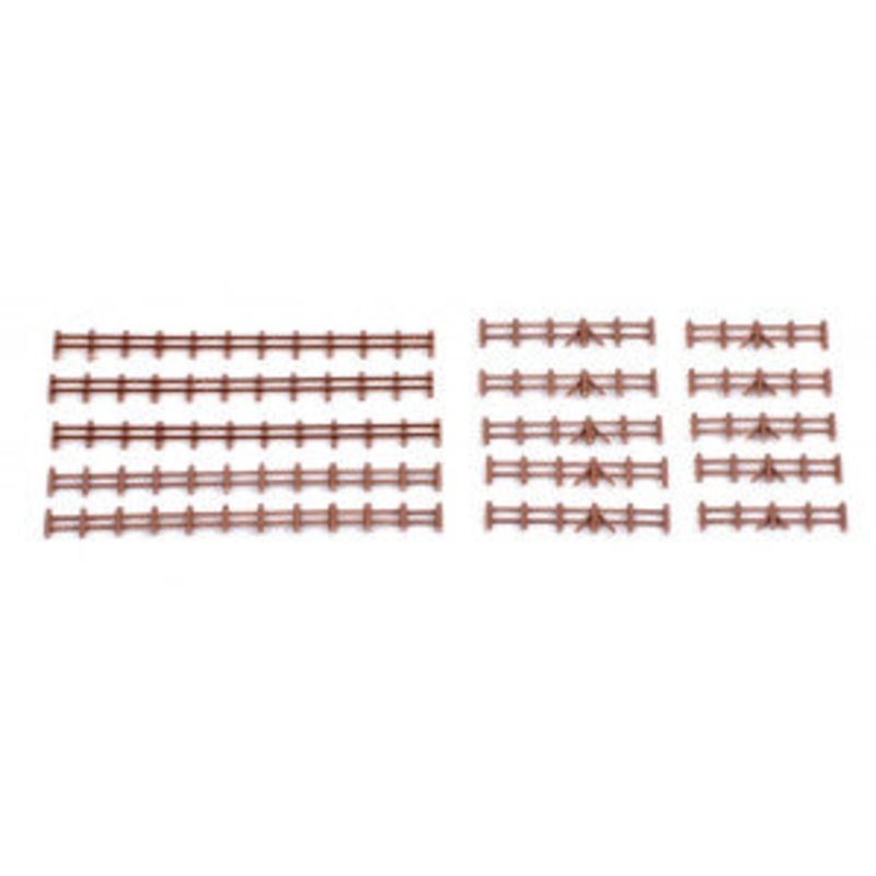 GAUGEMASTER KESTREL DESIGNS GMKD13B  FENCING BROWN  N GAUGE