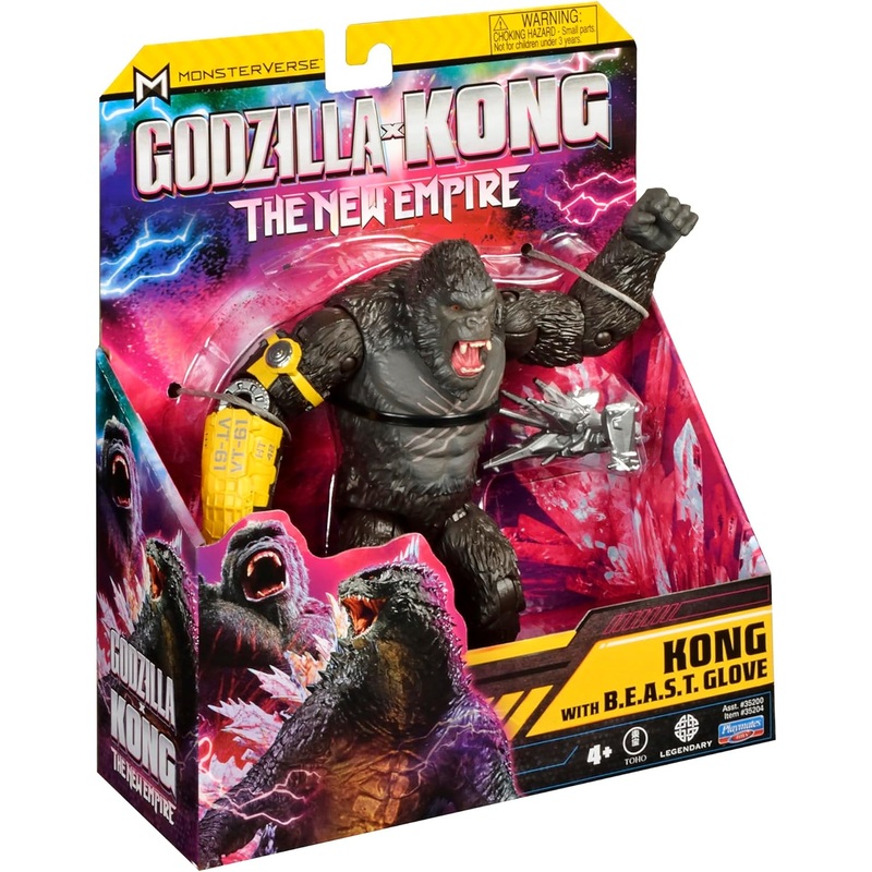 GODZILLA X KONG KONG WITH B.E.A.S.T GLOVE THE NEW EMPIRE