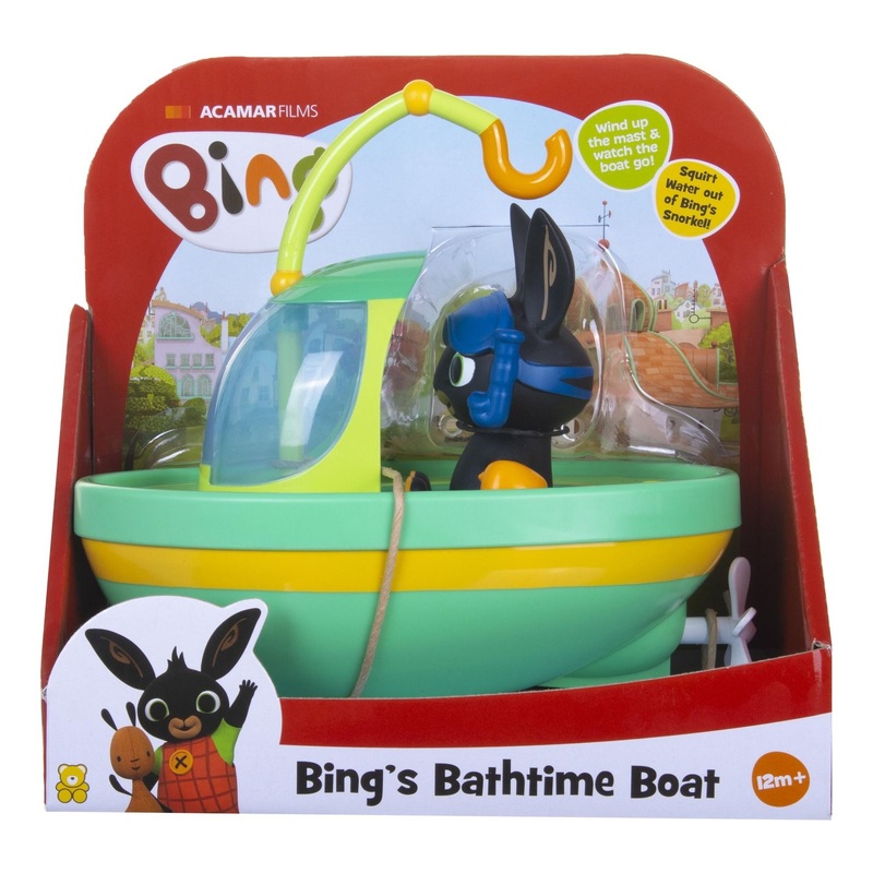 GOLDEN BEAR 3581 BINGS WIND UP BATHTIME BOAT