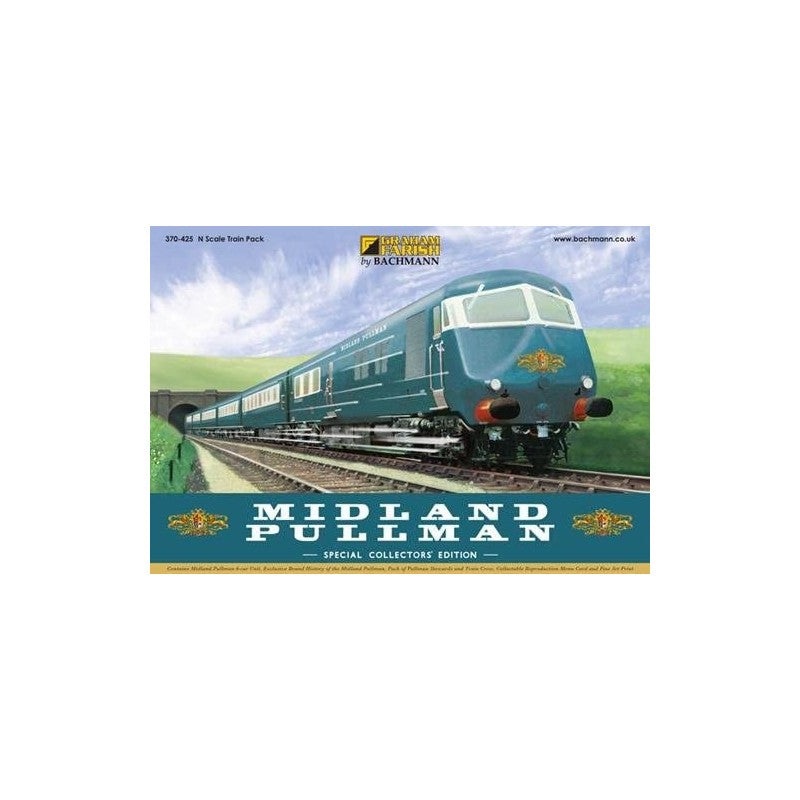 GRAHAM FARISH  370-425 MIDLAND PULLMAN SET N GAUGE