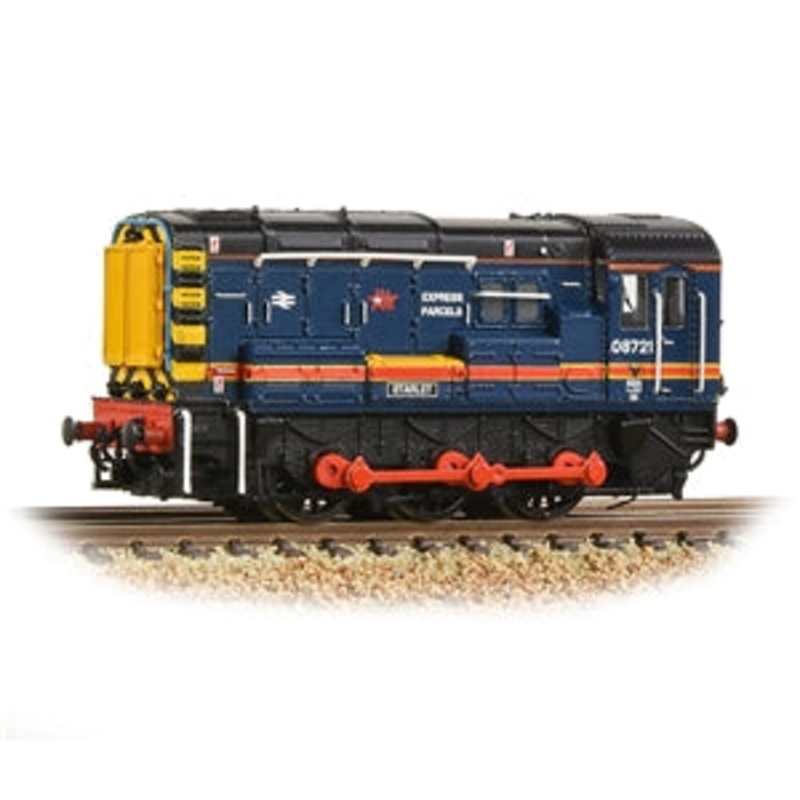 GRAHAM FARISH 371-004B CLASS 08 STARLET BR RED STAR EXPRESS PARCELS  N GAUGE