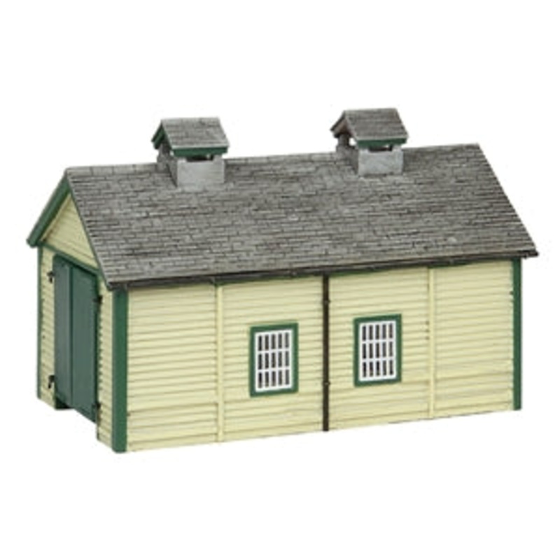 GRAHAM FARISH  SCENECRAFT 42-0029 WOODEN ENGINE SHED