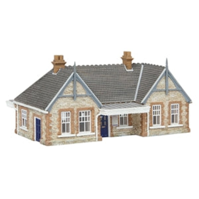 GRAHAM FARISH  SCENECRAFT 42-0095 STONE BOOKING HALL